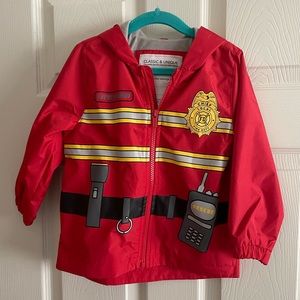 Carters Firefighter Rain Jacket 2T